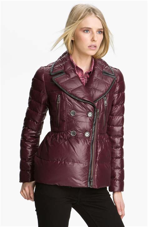 burberry brit quilted shell coat|Burberry quilted jacket nordstrom.